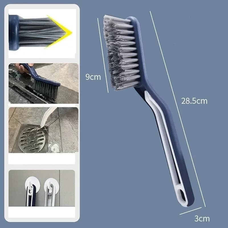 Cımbızlı Fırça Çok Amaçlı Kademeli Kesim Uçlu Banyo Klozet Kenarı Pencere Te...