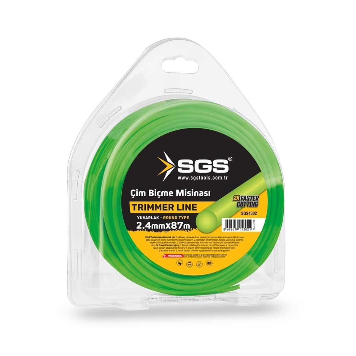 Sgs 4302 Yuvarlak Misina 2,4 mm 87 Metre