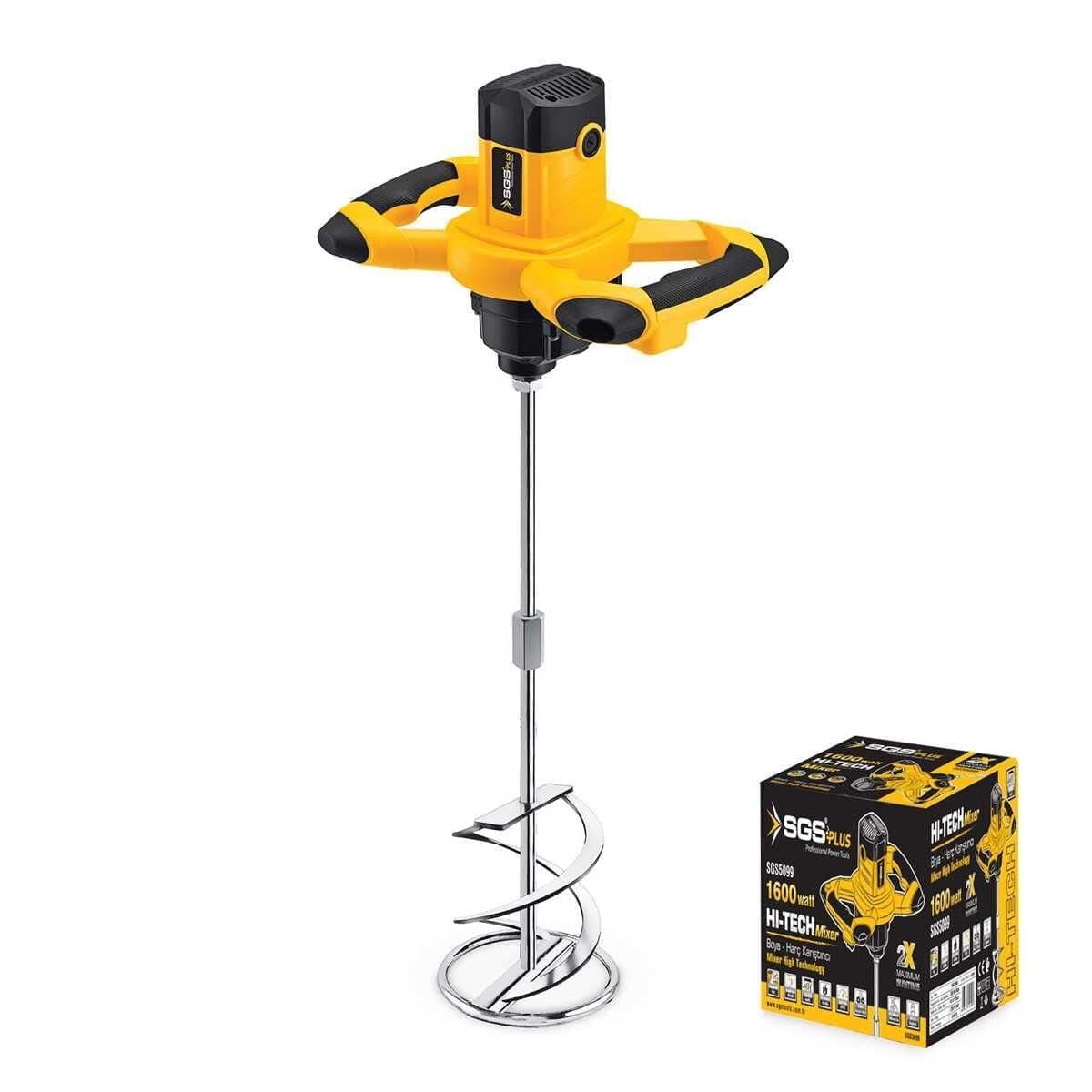 SGS 5099 Boya ve Harç Karıştırıcı 1600 Watt