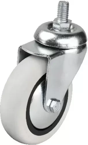 352 - 75x25 Mm Pvc Makaralı Vidalı Teker 4 Adet