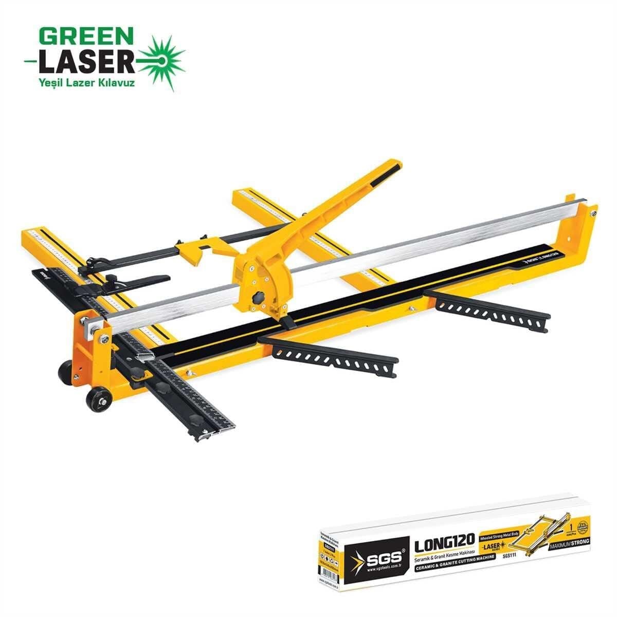 111 Long120 Seramik Granit Fayans Kesme Makinası 120 cm Lazerli