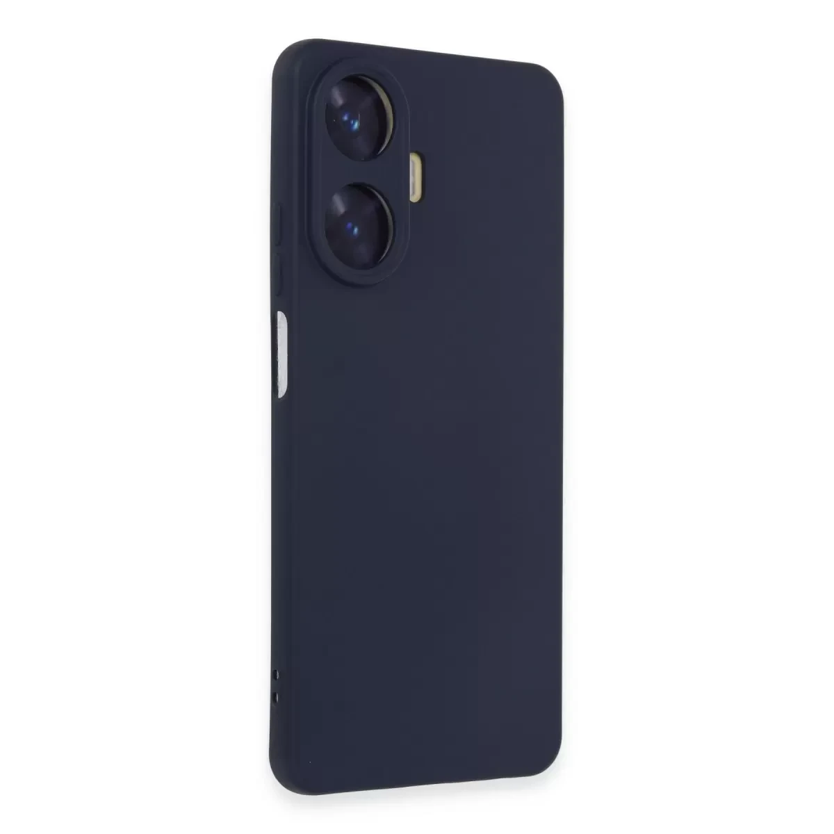 Realme C55 Kılıf Nano İçi Kadife Silikon - Mor