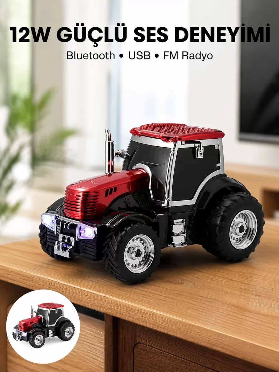 Çoklu Bağlantı Seçenekli Kablosuz Bluetooth Hoparlör