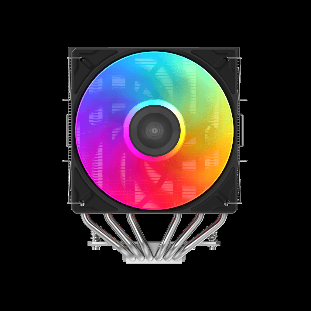 SAMA A60L Black 2x120mm ARGB Fan Kule Tipi Hava Soğutma 6 adet Gelişmiş Nikel...