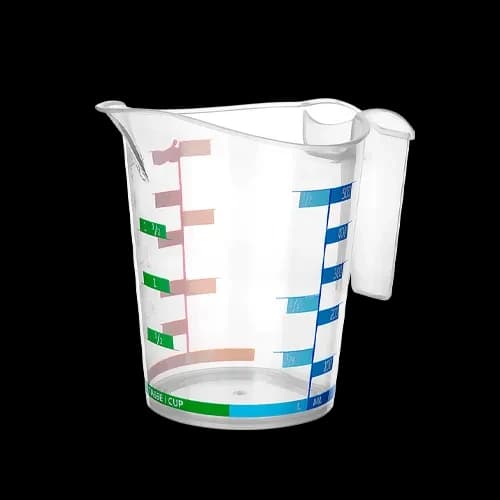 Ölçü Kabı Dereceli Renkli 500ML