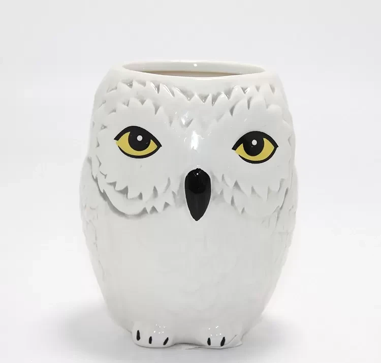 Harry Potter Hedwig Tasarım Porselen Kupa Bardak Alk4494