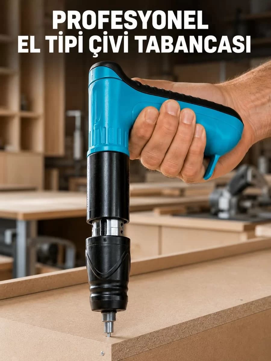 Profesyonel Manuel El Tipi Çivi Tabancası Ahşap Döşeme Montaj Aleti